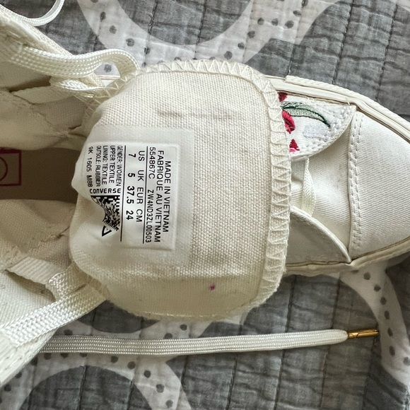 Converse X patBo all star sneakers floral - Picture 3 of 5